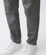 MKLAA57130 MK MICHEL KLEIN HOMME(MKミッシェルクランオム) 【大きいサイズあり】テーパードパンツ/マジックヘリンボン ダークグレー