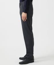 MKLAA57140 MK MICHEL KLEIN HOMME(MKミッシェルクランオム) 【セットアップ対応/全4サイズ展開】テーパードパンツ/TEC EASY へリンボン ダークグレー