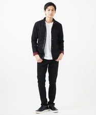 MKLAC04090 MK MICHEL KLEIN HOMME(MKミッシェルクランオム) 【全5サイズ展開】ベーシックストレッチパンツ / 2024年AW ブラック