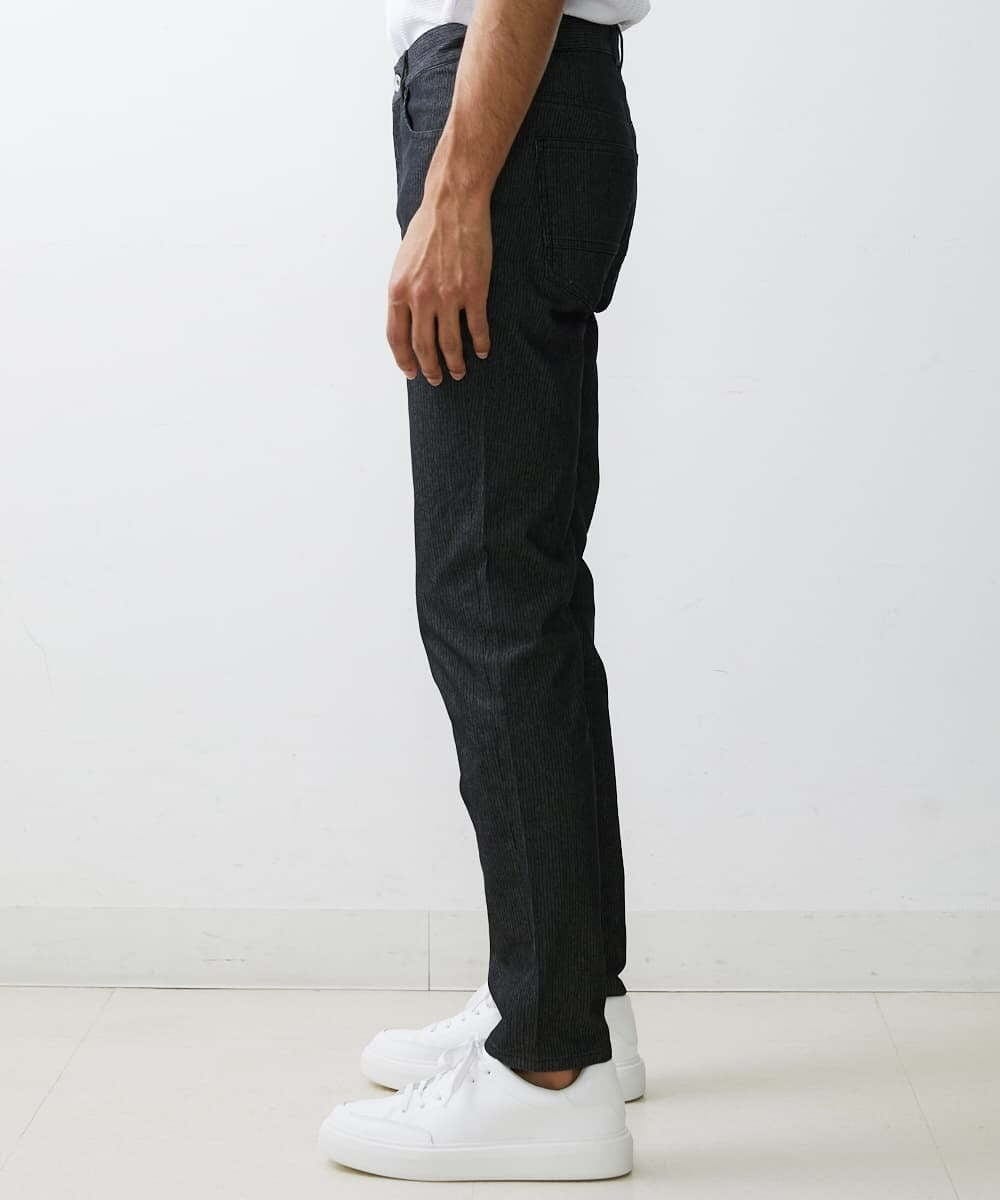 MKLAC05120 MK MICHEL KLEIN HOMME(MKミッシェルクランオム) 【4サイズ展開】ストレッチパンツ/コードレーン2024AW ライトグレー