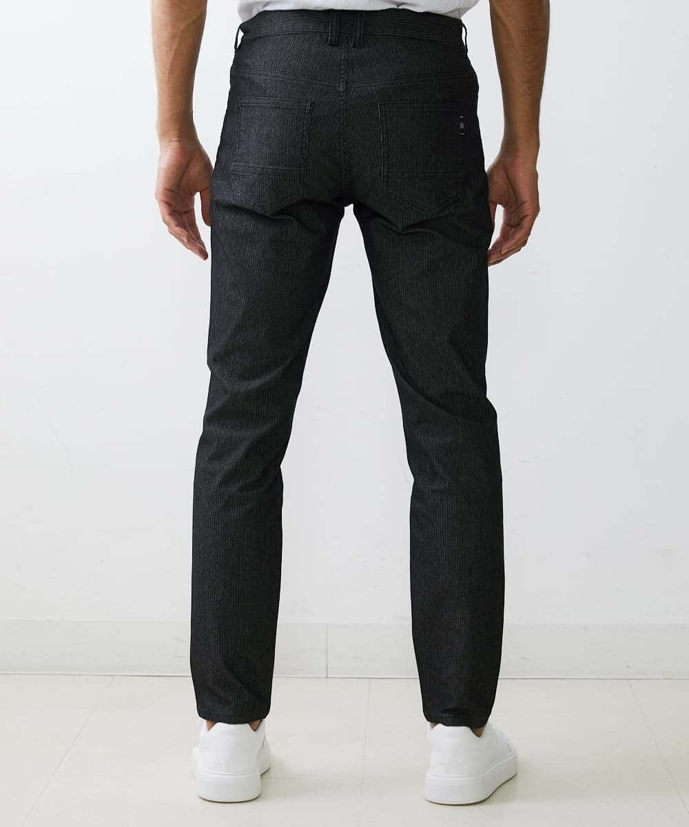 MKLAC05120 MK MICHEL KLEIN HOMME(MKミッシェルクランオム) 【4サイズ展開】ストレッチパンツ/コードレーン2024AW ライトグレー