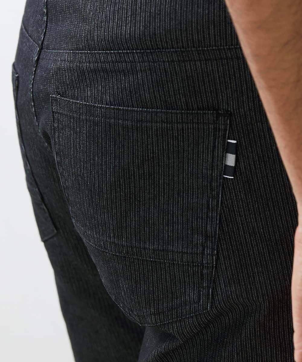 MKLAC05120 MK MICHEL KLEIN HOMME(MKミッシェルクランオム) 【4サイズ展開】ストレッチパンツ/コードレーン2024AW ライトグレー