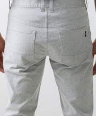 MKLAC05120 MK MICHEL KLEIN HOMME(MKミッシェルクランオム) 【4サイズ展開】ストレッチパンツ/コードレーン2024AW ライトグレー