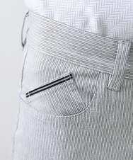 MKLAC05120 MK MICHEL KLEIN HOMME(MKミッシェルクランオム) 【4サイズ展開】ストレッチパンツ/コードレーン2024AW ライトグレー