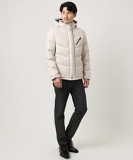 MKLAD54130 MK MICHEL KLEIN HOMME(MKミッシェルクランオム) 【オンオフ兼用】アクティブセッターオックス スラックス ダークグレー
