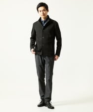 MKLAD54130 MK MICHEL KLEIN HOMME(MKミッシェルクランオム) 【オンオフ兼用】アクティブセッターオックス スラックス ダークグレー