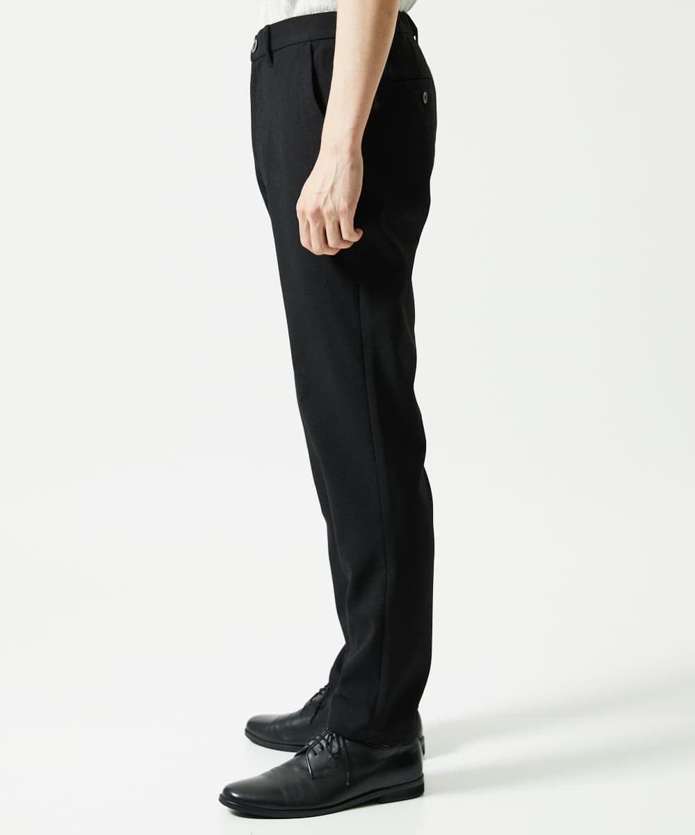 MKLAD54130 MK MICHEL KLEIN HOMME(MKミッシェルクランオム) 【オンオフ兼用】アクティブセッターオックス スラックス ブラック