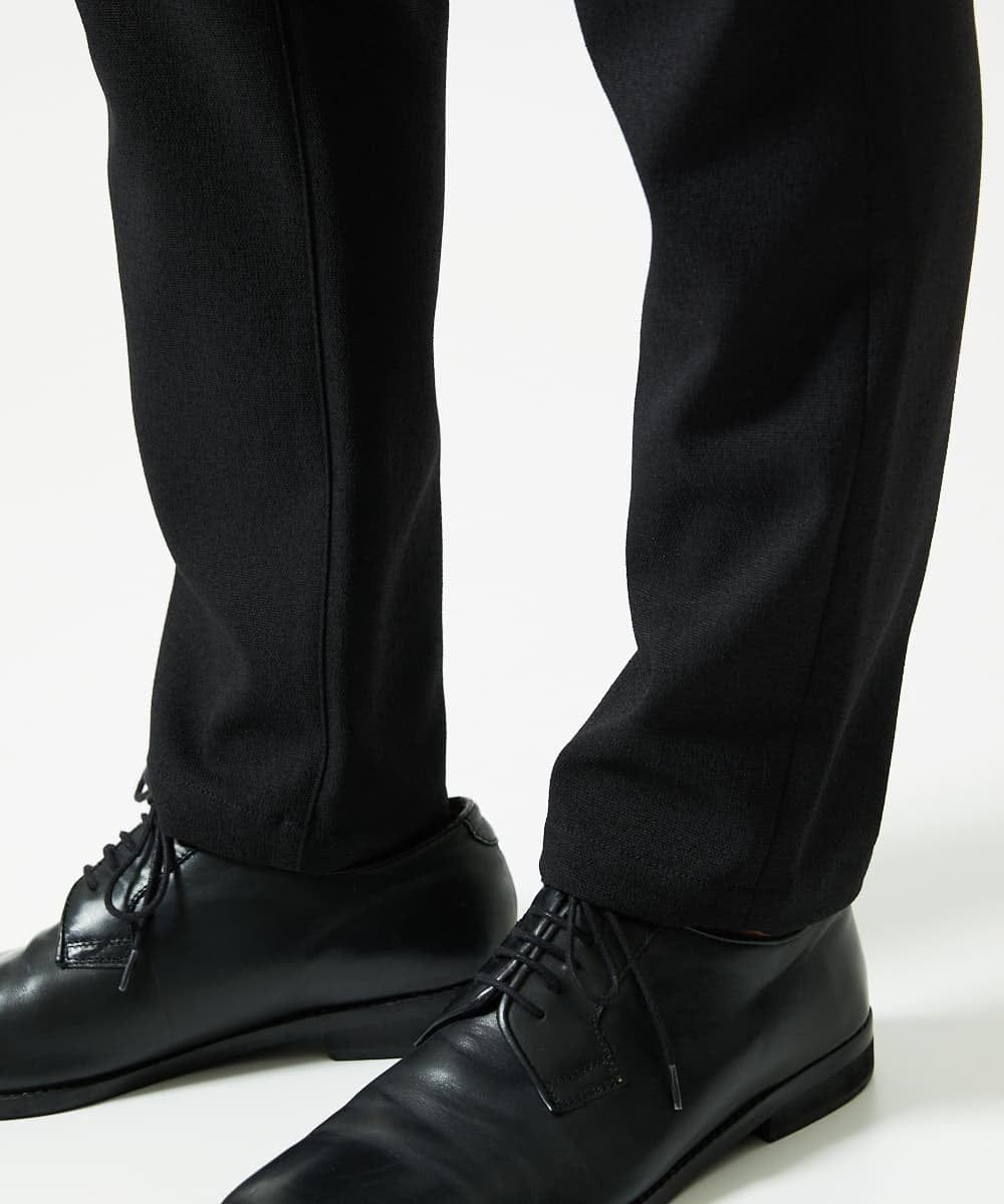 MKLAD54130 MK MICHEL KLEIN HOMME(MKミッシェルクランオム) 【オンオフ兼用】アクティブセッターオックス スラックス ブラック