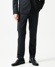 MKLAD57110 MK MICHEL KLEIN HOMME(MKミッシェルクランオム) 【快適ストレッチ】TECEASY千鳥柄パンツ 「セットアップ対応」 ダークグレー