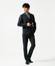 MKLAD57110 MK MICHEL KLEIN HOMME(MKミッシェルクランオム) 【快適ストレッチ】TECEASY千鳥柄パンツ 「セットアップ対応」 ダークグレー