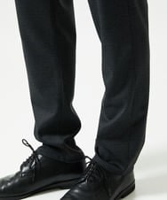 MKLAD57110 MK MICHEL KLEIN HOMME(MKミッシェルクランオム) 【快適ストレッチ】TECEASY千鳥柄パンツ 「セットアップ対応」 ダークグレー
