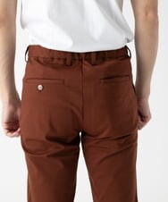 MKLAD60130 MK MICHEL KLEIN HOMME(MKミッシェルクランオム) 【2WAYストレッチ/一部色のみセットアップ対応】ハイストレッチスラックス オレンジ