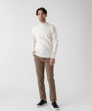 MKLAD60130 MK MICHEL KLEIN HOMME(MKミッシェルクランオム) 【2WAYストレッチ/一部色のみセットアップ対応】ハイストレッチスラックス ベージュ