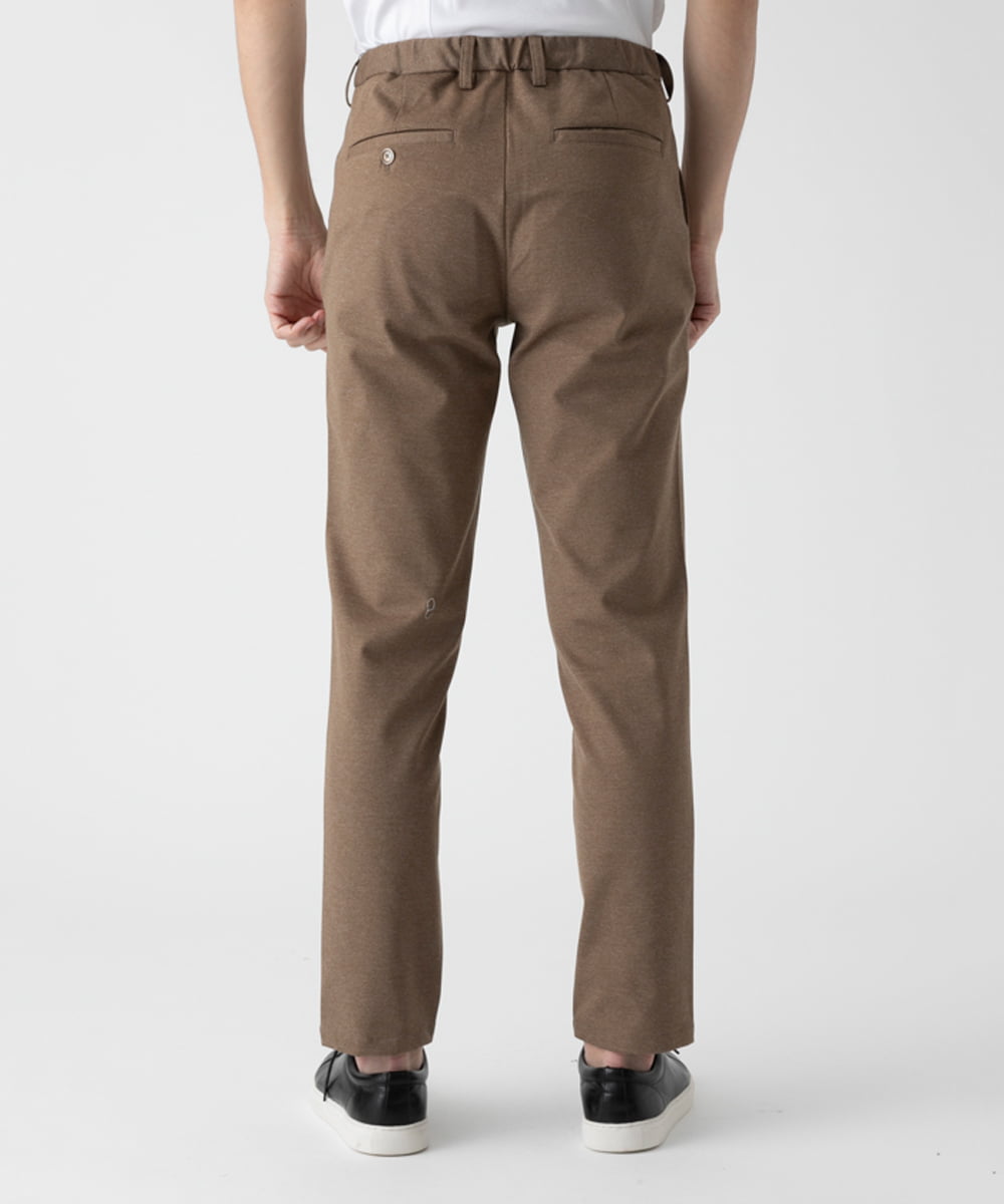 MKLAD60130 MK MICHEL KLEIN HOMME(MKミッシェルクランオム) 【2WAYストレッチ/一部色のみセットアップ対応】ハイストレッチスラックス ベージュ