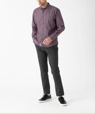 MKLAD60130 MK MICHEL KLEIN HOMME(MKミッシェルクランオム) 【2WAYストレッチ/一部色のみセットアップ対応】ハイストレッチスラックス ダークグレー