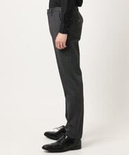 MKLAD60130 MK MICHEL KLEIN HOMME(MKミッシェルクランオム) 【快適ストレッチ】ハイストレッチスラックス「セットアップ対応」 ダークグレー