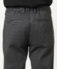 MKLAD60130 MK MICHEL KLEIN HOMME(MKミッシェルクランオム) 【快適ストレッチ】ハイストレッチスラックス「セットアップ対応」 ダークグレー