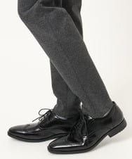 MKLAD60130 MK MICHEL KLEIN HOMME(MKミッシェルクランオム) 【快適ストレッチ】ハイストレッチスラックス「セットアップ対応」 ダークグレー
