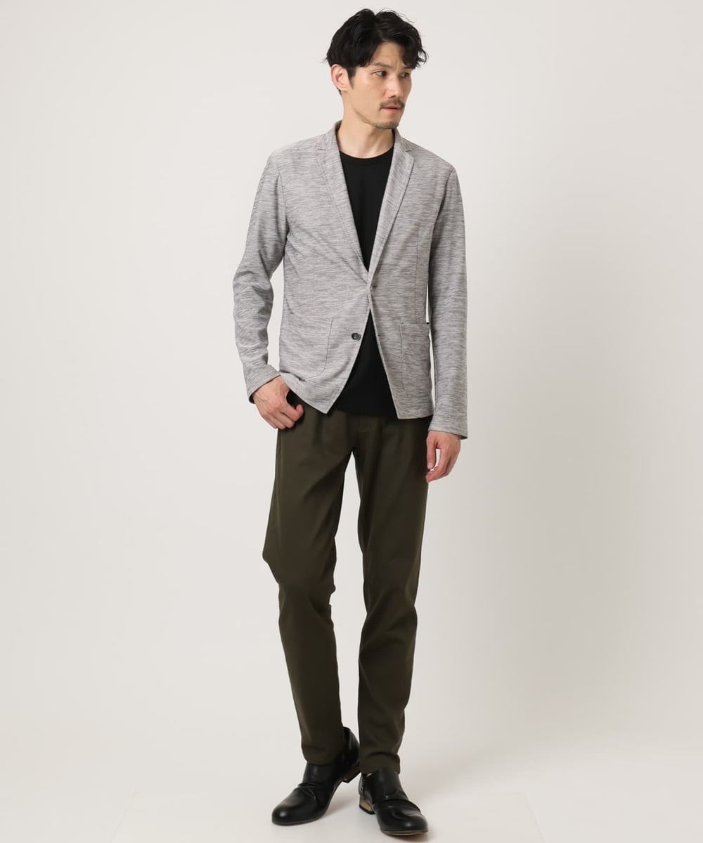 MKLAF03090 MK MICHEL KLEIN HOMME(MKミッシェルクランオム) ガムストレッチパンツ カーキ