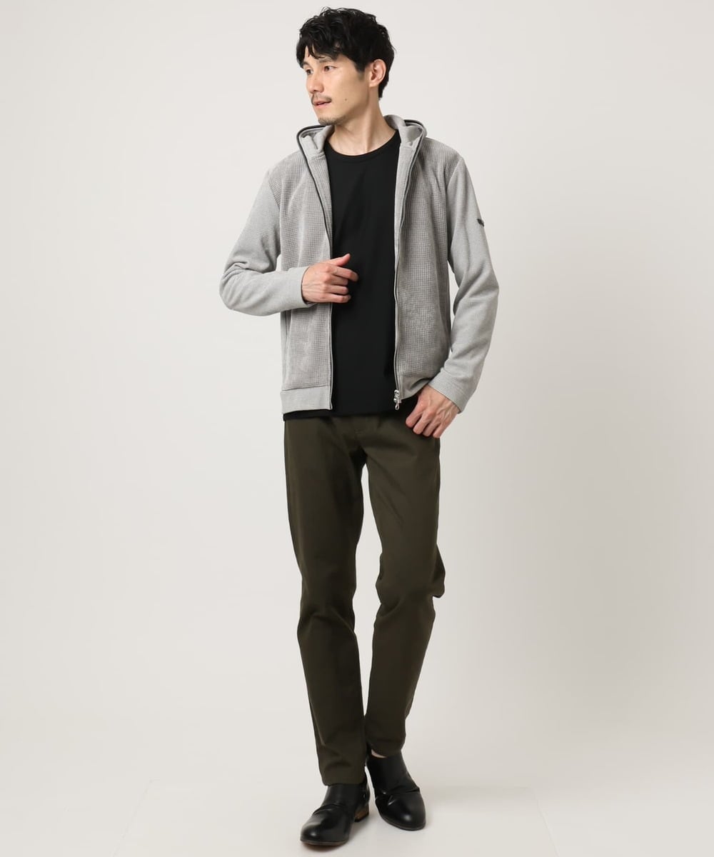 MKLAF03090 MK MICHEL KLEIN HOMME(MKミッシェルクランオム) ガムストレッチパンツ カーキ