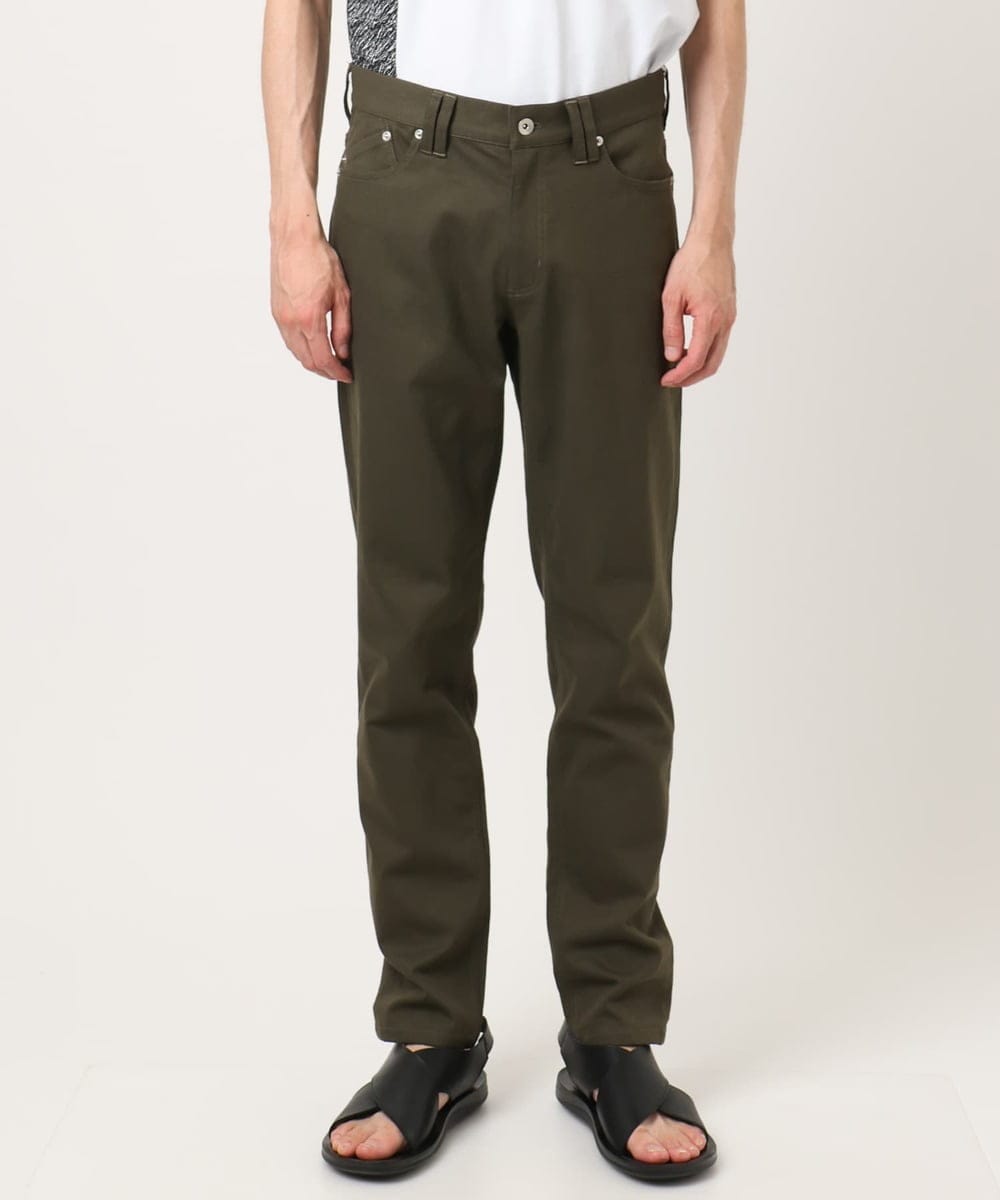 MKLAF03090 MK MICHEL KLEIN HOMME(MKミッシェルクランオム) ガムストレッチパンツ カーキ