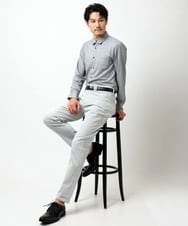 MKLAF03090 MK MICHEL KLEIN HOMME(MKミッシェルクランオム) ガムストレッチパンツ ホワイト