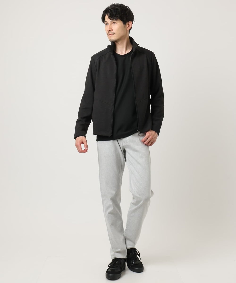 MKLAF03090 MK MICHEL KLEIN HOMME(MKミッシェルクランオム) ガムストレッチパンツ ホワイト