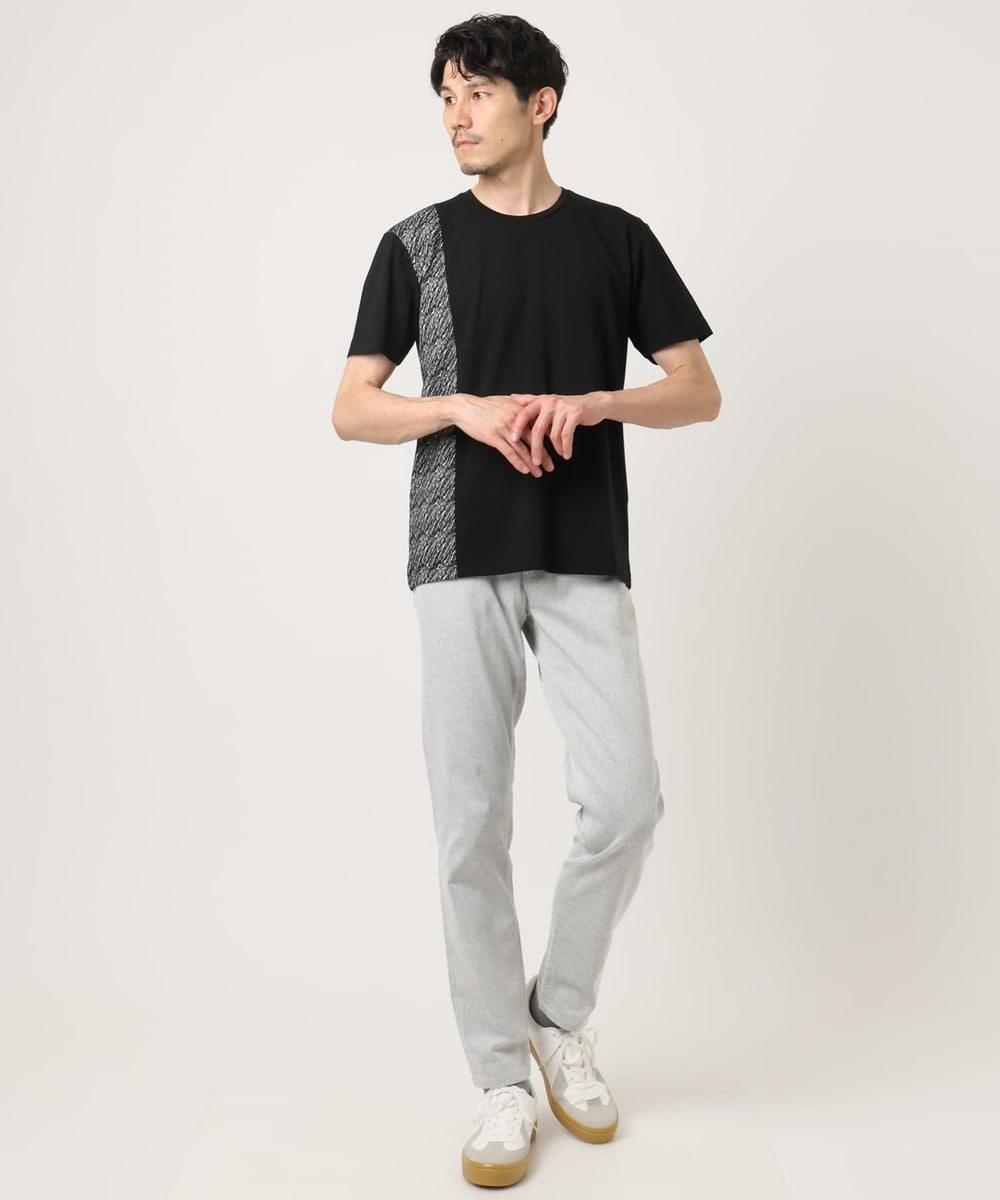 MKLAF03090 MK MICHEL KLEIN HOMME(MKミッシェルクランオム) ガムストレッチパンツ ホワイト
