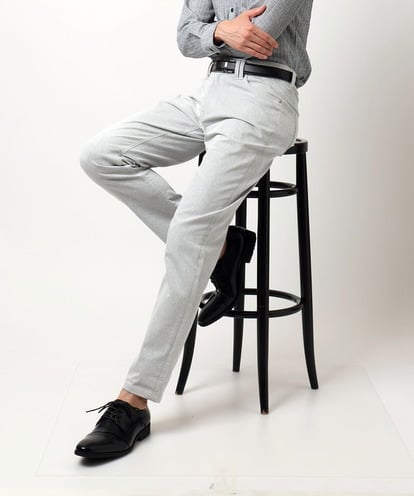 MKLAF03090 MK MICHEL KLEIN HOMME ガムストレッチパンツ
