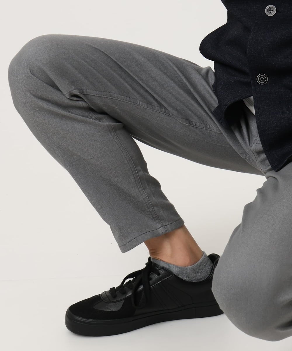 MKLAF03090 MK MICHEL KLEIN HOMME(MKミッシェルクランオム) ガムストレッチパンツ グレー