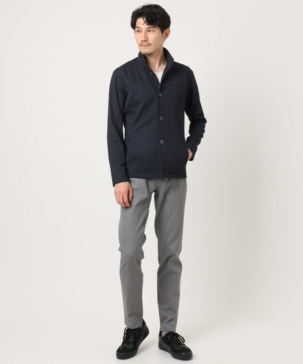 MKLAF03090 MK MICHEL KLEIN HOMME(MKミッシェルクランオム) ガムストレッチパンツ グレー