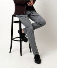MKLAF03090 MK MICHEL KLEIN HOMME(MKミッシェルクランオム) ガムストレッチパンツ グレー
