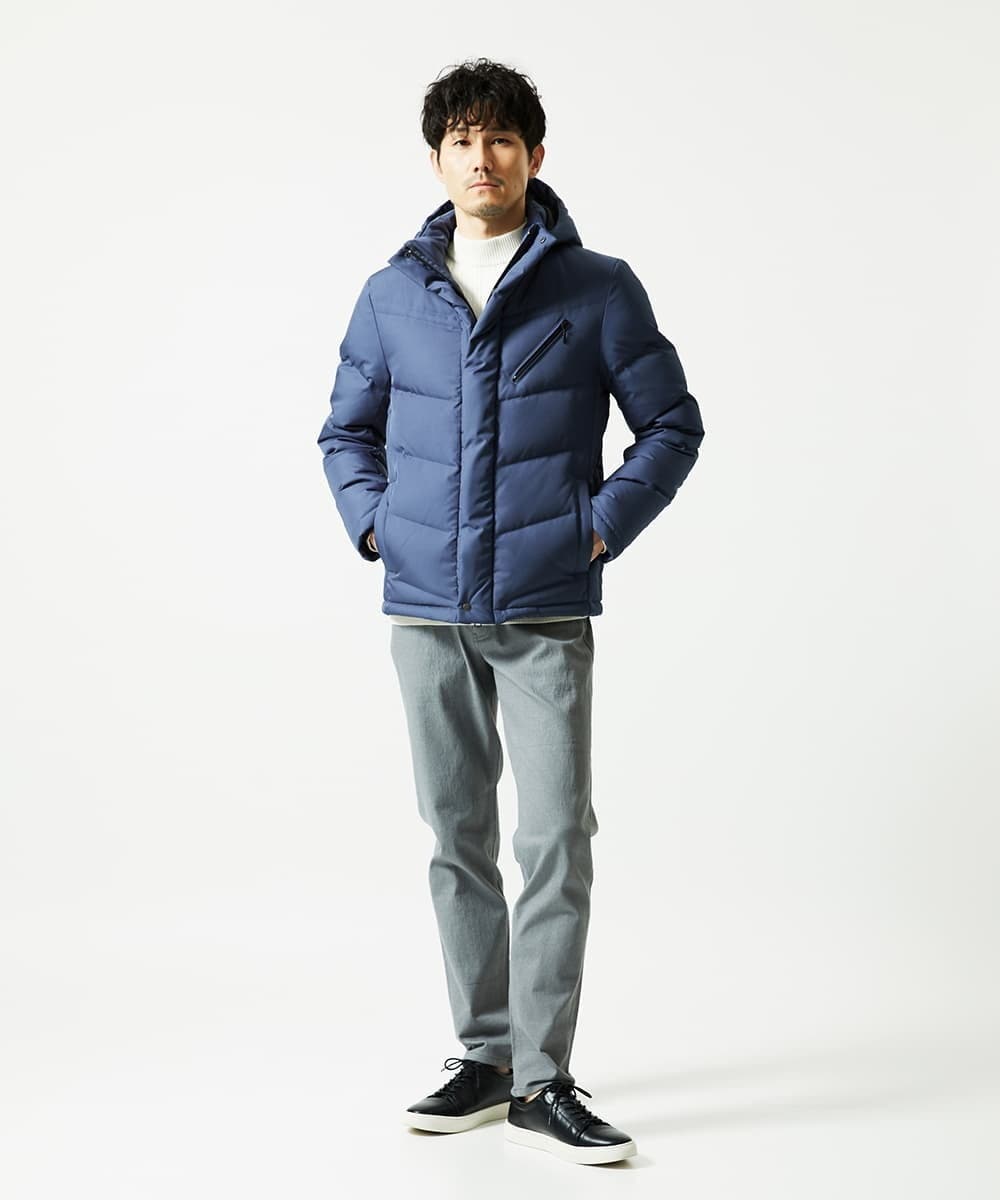 MKLAF03090 MK MICHEL KLEIN HOMME(MKミッシェルクランオム) 【強伸縮×超軽量】GUM（ガム）ストレッチパンツ グレー