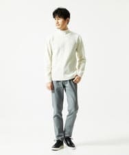 MKLAF03090 MK MICHEL KLEIN HOMME(MKミッシェルクランオム) 【強伸縮×超軽量】GUM（ガム）ストレッチパンツ グレー