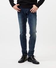 MKLAF12130 MK MICHEL KLEIN HOMME(MKミッシェルクランオム) 【４サイズ展開／ストレッチ】ビンテージストレッチデニム ブルー
