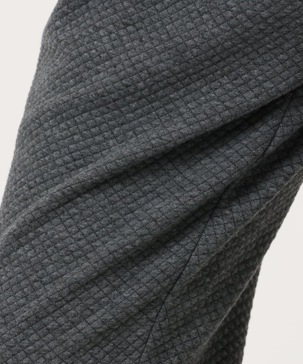 MKLAF13090 MK MICHEL KLEIN HOMME(MKミッシェルクランオム) 【セットアップ対応】ダイヤモンドフクレ ジョガーパンツ グレー