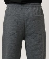 MKLAF13090 MK MICHEL KLEIN HOMME(MKミッシェルクランオム) 【セットアップ対応】ダイヤモンドフクレ ジョガーパンツ グレー