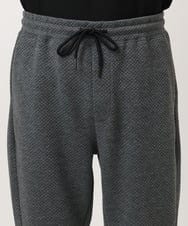 MKLAF13090 MK MICHEL KLEIN HOMME(MKミッシェルクランオム) 【セットアップ対応】ダイヤモンドフクレ ジョガーパンツ グレー