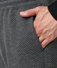 MKLAF13090 MK MICHEL KLEIN HOMME(MKミッシェルクランオム) 【セットアップ対応】ダイヤモンドフクレ ジョガーパンツ グレー