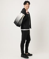 MKLAF13090 MK MICHEL KLEIN HOMME(MKミッシェルクランオム) 【セットアップ対応】ダイヤモンドフクレ ジョガーパンツ ブラック