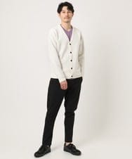 MKLAF13090 MK MICHEL KLEIN HOMME(MKミッシェルクランオム) 【セットアップ対応】ダイヤモンドフクレ ジョガーパンツ ブラック