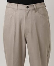MKLAF14120 MK MICHEL KLEIN HOMME(MKミッシェルクランオム) ストレッチワイドスラックス アイボリー
