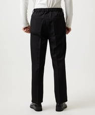 MKLAF14120 MK MICHEL KLEIN HOMME(MKミッシェルクランオム) ストレッチワイドスラックス ブラック