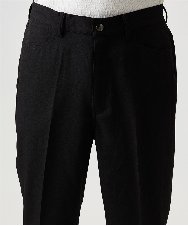 MKLAF14120 MK MICHEL KLEIN HOMME(MKミッシェルクランオム) ストレッチワイドスラックス ブラック