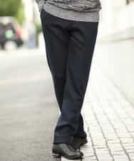 MKLAJ55095 MK MICHEL KLEIN HOMME(MKミッシェルクランオム) パンツ／ツイーディへリンボン ネイビー