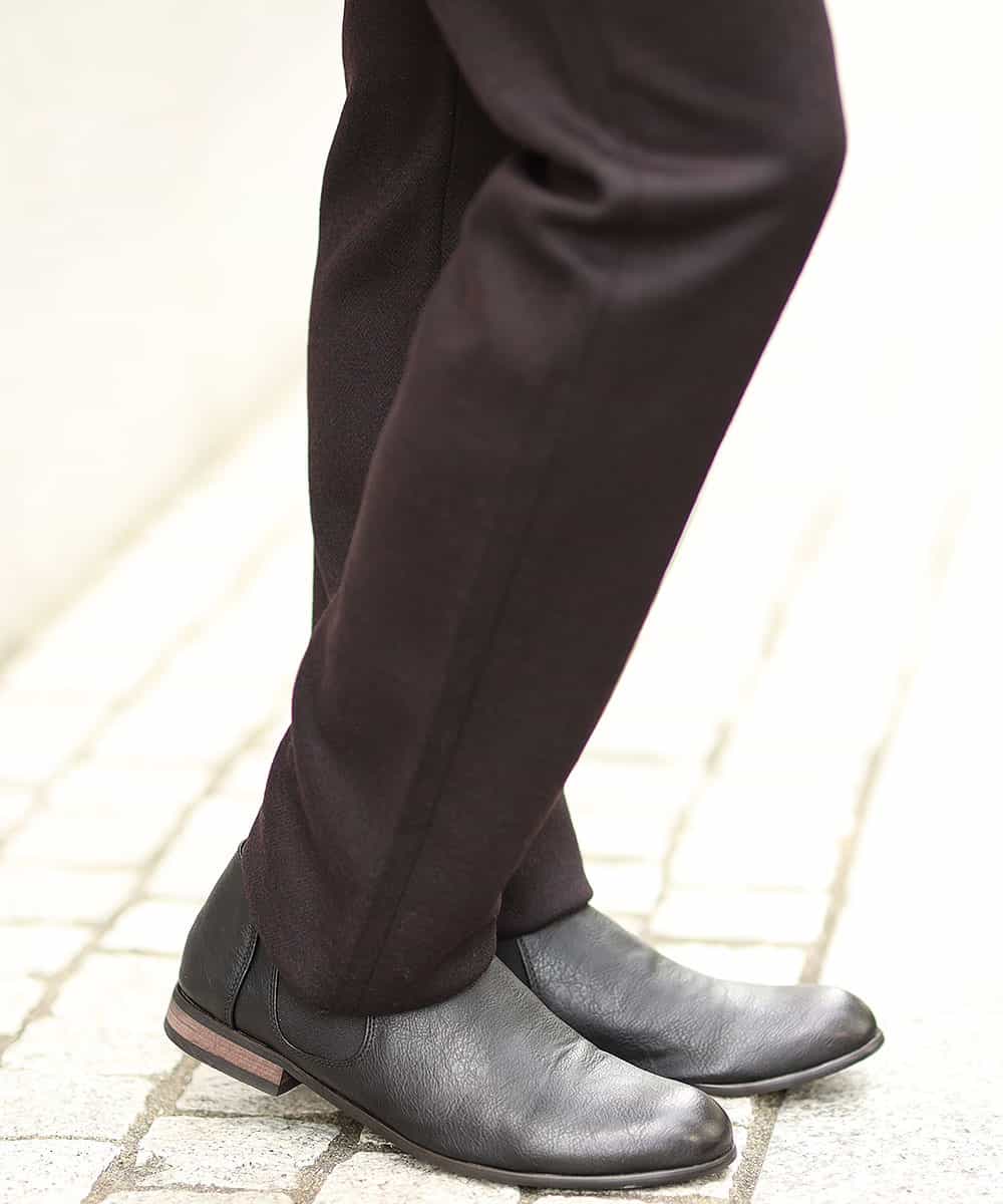 MKLAJ55095 MK MICHEL KLEIN HOMME(MKミッシェルクランオム) パンツ／ツイーディへリンボン パープル