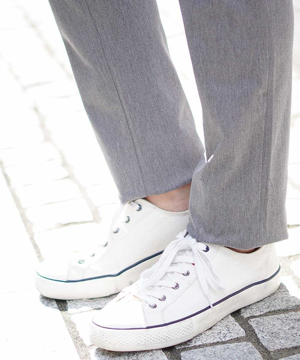 MKLAJ58110 MK MICHEL KLEIN HOMME(MKミッシェルクランオム) パンツ／ワンダーシェイプ グレー