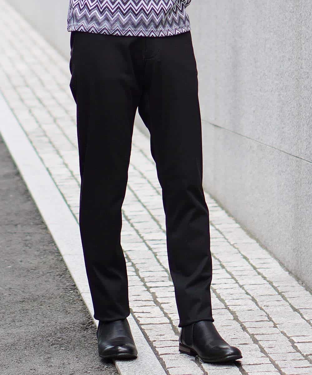 MKLAJ58110 MK MICHEL KLEIN HOMME(MKミッシェルクランオム) パンツ／ワンダーシェイプ ブラック