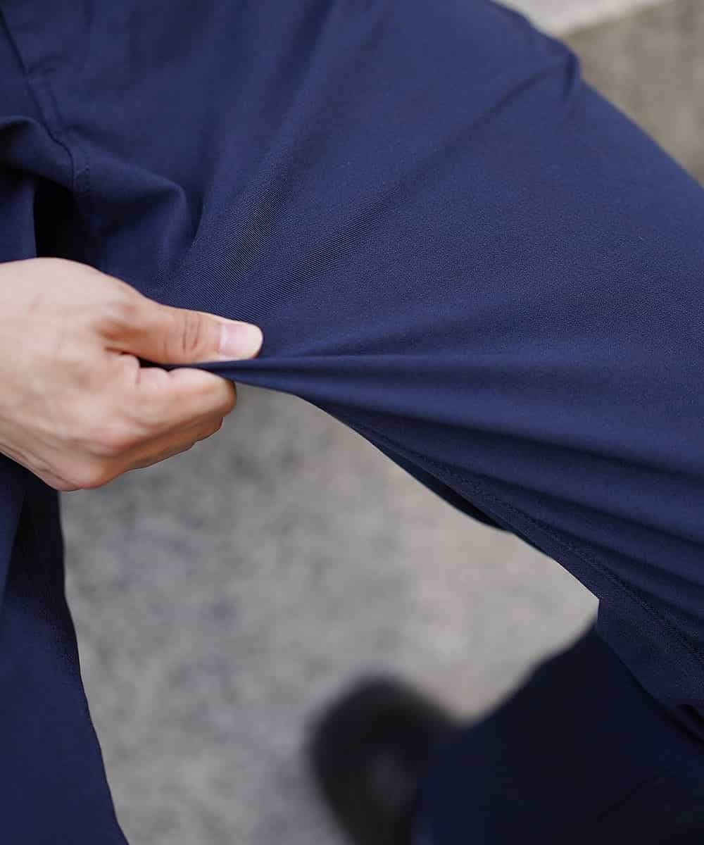 MKLAL60095 MK MICHEL KLEIN HOMME(MKミッシェルクランオム) パンツ（ライト２WAYストレッチ） ネイビー