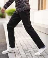 MKLAL60095 MK MICHEL KLEIN HOMME(MKミッシェルクランオム) パンツ（ライト２WAYストレッチ） ブラック